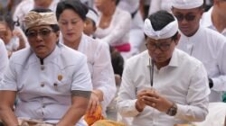 Bupati Badung Nodya Karya di Pura Dugul Subak Sulangai dan Pura Pucak Mangu