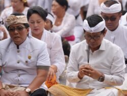Bupati Badung Nodya Karya di Pura Dugul Subak Sulangai dan Pura Pucak Mangu