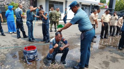 21 Personel Lanal Tegal Naik Pangkat, Danlanal: Pangkat Naik, Tanggung Jawab Harus Lebih Tinggi
