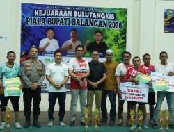 DPRD Kabupaten Balangan, Fathurahman, Dorong Turnamen Bulutangkis Terus Dikembangkan