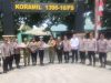HUT TNI 81, Polsek Palu Selatan Sambangi Koramil 1306-16