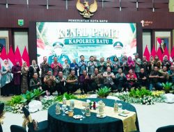 Apresiasi untuk AKBP Aris Purwanto, Pemkot Batu Anugerahkan Lencana Emas Kehormatan