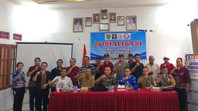 Pemkab Bartim Perkuat Peran Posbankum Desa Tampa, Sengketa Warga Diupayakan Tuntas Lewat Mediasi