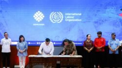 Kemnaker, Pengusaha, Serikat Pekerja dan ILO Teken Deklarasi Pekerjaan Layak 2026–2030