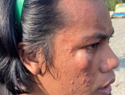 PMII Mamuju Demo di Depan Kantor Polda Sulbar Sambut Kapolda Baru Diduga Diperlakukan Represif Oknum Aparat Polda