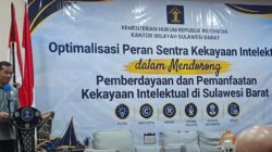 Kemenkum Sulbar Dorong Pemberdayaan dan Pemanfaatan Kekayaan Intelektual di Sulawesi Barat